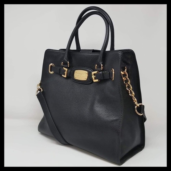 Michael Kors Hamilton Large NS Leather Tote Bag - Picture 5 of 14